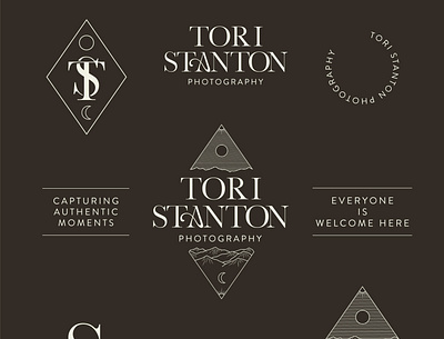 Tori Stanton Photography Brand Identity photographerbranding photographerlogodesign