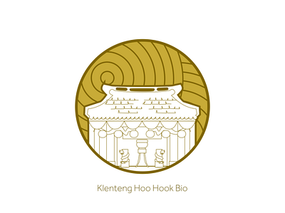 Hoo Hook Bio Temple architecture building historical pagoda semarang temple vector