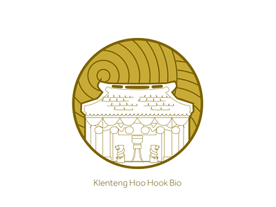 Hoo Hook Bio Temple architecture building historical pagoda semarang temple vector