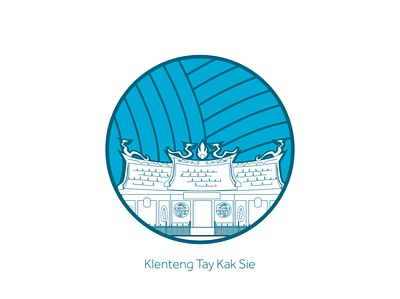 Famous Tay Kak Sie Temple architecture chinese historical old building pecinan semarang temple