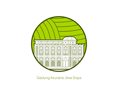 Insurance Building architecture design merch design old building old town semarang
