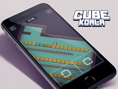 Cube Koala is alive! arcade cube game hardcore ios ipad iphone ipod koala pixel puzzle