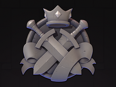 Emblem emblem fantasy game icon illustration ios rpg ui