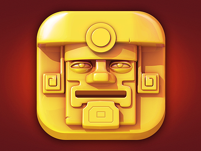 Tomb of the Mask Icon for test 2d 3d emblem game icon illustration ios ui