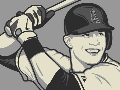 Mike Trout angels baseball losangeles
