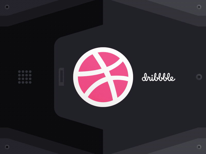 Hello Dribbble! animation first shot hello