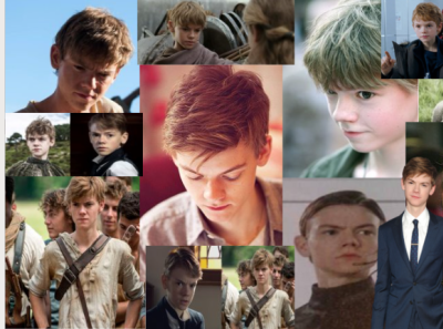 thomas brodie sangster background background design illustration mazerunner movies