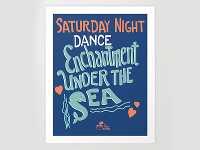 The Enchantment Under The Sea 80´s backtothefuture dance film mcfly typography vintage
