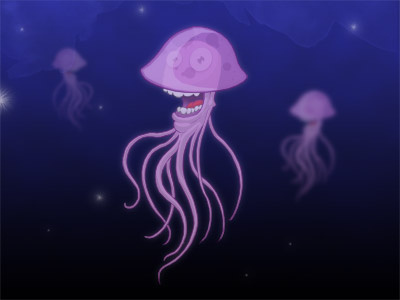 Are You Jelly? cnidaria creature fish illustration jelly jellyfish ocean sea