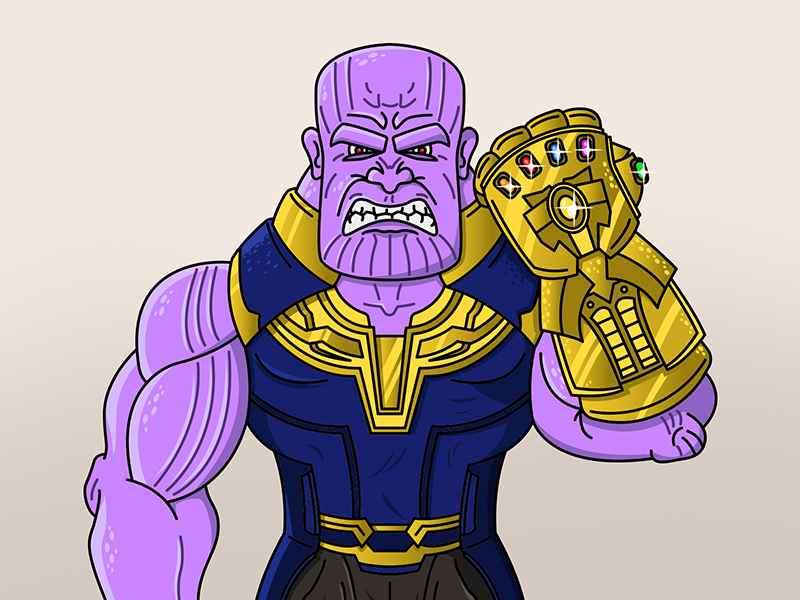 Thanos by Ben Sch | Dribbble | Dribbble