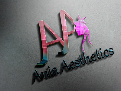 Ania Aesthetics branding design graphic design logo typography