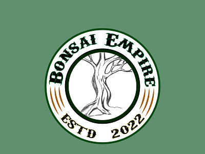 Bonsai Empire art brand identity branding design draw graphic design hand drawn illustration logo logo design minimalist modern logo professional logo retro typography vector vintage logo