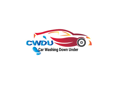 CWDU brand identity branding car design graphic design iconic illustration logo logo design minimal logo minimalist professional logo typography vector washing