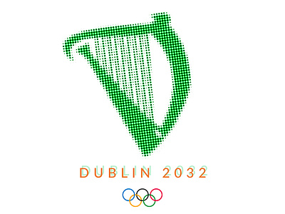 Dublin 2032 Olympics branding design dublin logo olympics sports