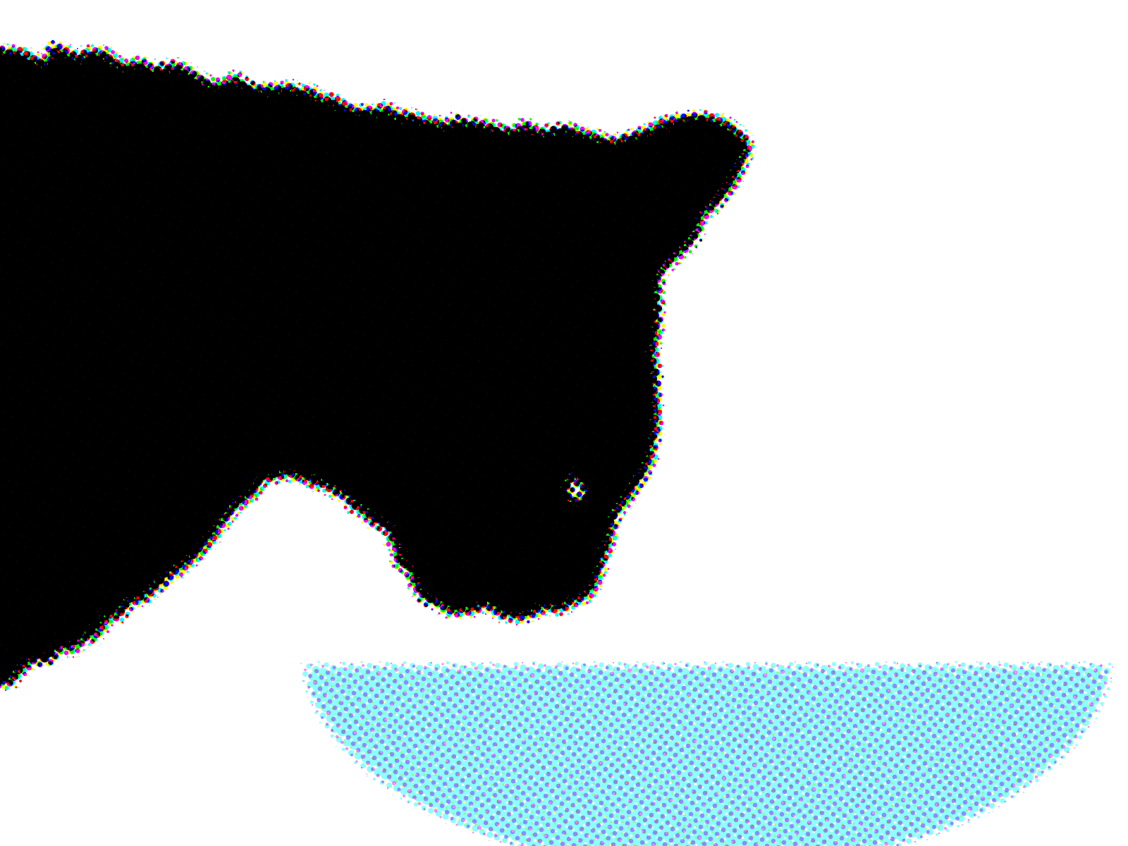 Weekly Challenge #22 animation cat design dribbbleweeklywarmup halftone illustration water weekly challenge