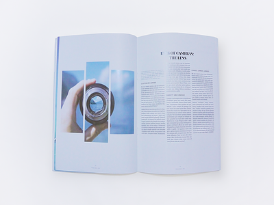 Magazine Design clean layout leeseul magazine minimalism photography print design production