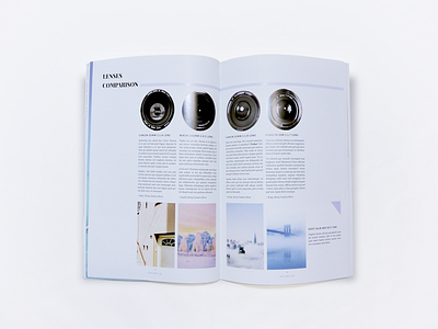 Magazine Design clean layout leeseul magazine minimalism photography print design production