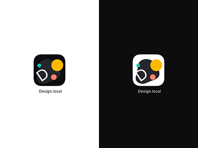Design.local App Icon clean dailyui dailyui005 dark mode leeseul mockup ui