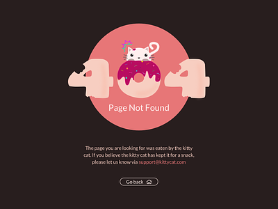 404 page 404 404page daily 100 challenge dailyui dailyui007 design layout leeseul page not found ui uidesign