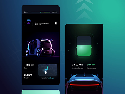 ZOOX Energy app app design application battery car charge charged concept dashboard energy figma navi navigation power tesla ui
