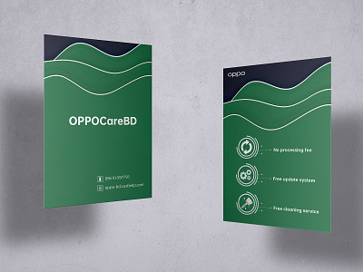 OPPO CARE BD CARD branding graphic design illustration oppo branding oppo card oppo care card vector