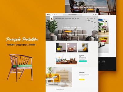 Furniture | Website design | UI