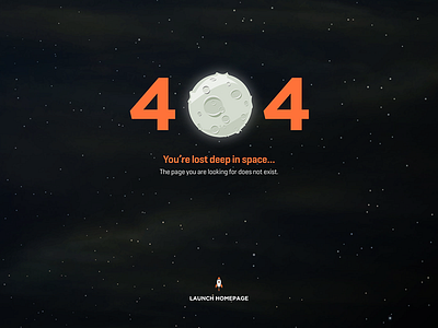 404 Error Page 404 does not exist error error page launch lost moon space
