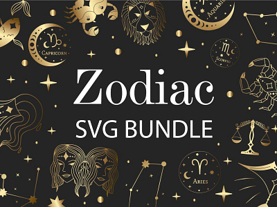 Zodiac SVG Bundle svg for cricut zodiac svg