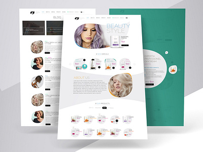 Beauty Salon - Landing Page