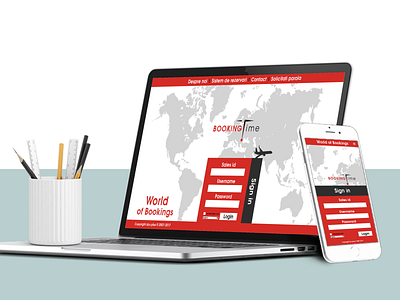 Booking Website - UI and UX