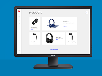 Wireless Headphones - Products Page UI and UX clean creative figma products page redesign single page sketch ui ux website redesign wireframe