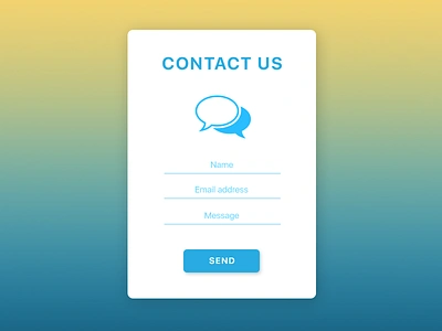 Daily UI Challenge 028 — Contact Us contactus interface proectica ui uidesign userinterface ux uxdesign web webdesign