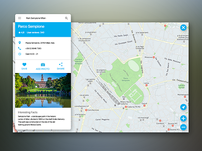 Daily UI Challenge 029 — Map dailyui dailyui029 interface map proectica ui uidesign userinterface ux uxdesign web webdesign