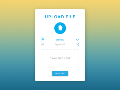 Daily UI Challenge 031 — File Upload