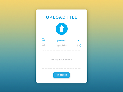 Daily UI Challenge 031 — File Upload