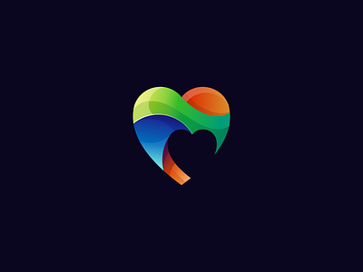 Heart Love Logo