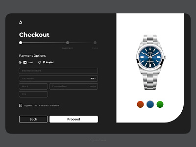 Website Checkout Page | Simple