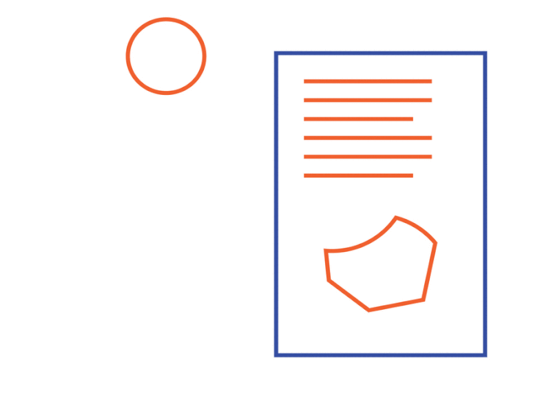 Concept Gif 2d animation bold design diagram flat gif magazine paper shape simple
