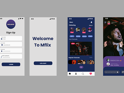 mobile app design