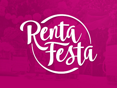 RentaFesta branding identidad logo logotipo logotype