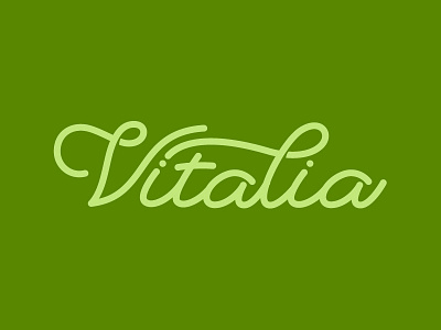 Vitalia branding food identidad logo logotipo logotype natural organic
