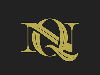 Quinta Napoles branding identidad lettering logo logotipo logotype monogram monograma