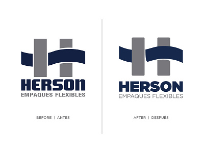 Herson - Logo Refresh branding logo logotipo logotype refresh renew