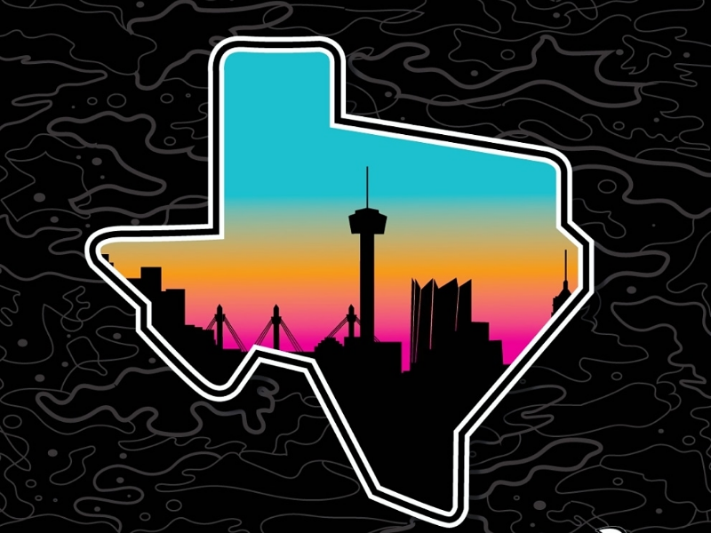 HOME SWEET HOME texas san antonio drawing illustration go spurs go basketball nba spurs