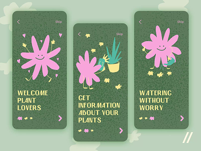 Plant Lover App animation app app design branding color colors dashboard design diary graphic design illustration logo mobile motion graphics plant plants shot ui uiux ux