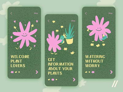 Plant Lover App animation app app design branding color colors dashboard design diary graphic design illustration logo mobile motion graphics plant plants shot ui uiux ux