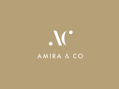 Amira & Co LOGO Design branding design graphic design logo