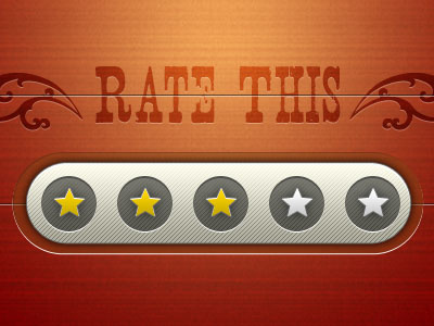 Rate This rating rustic textured ui western