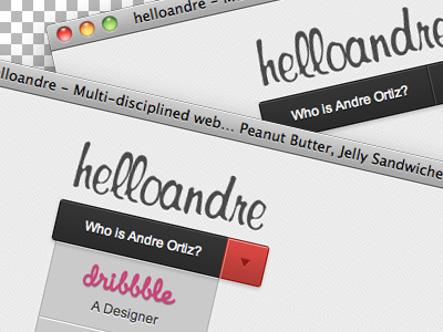 helloandre - Homepage dropdown k.i.s.s