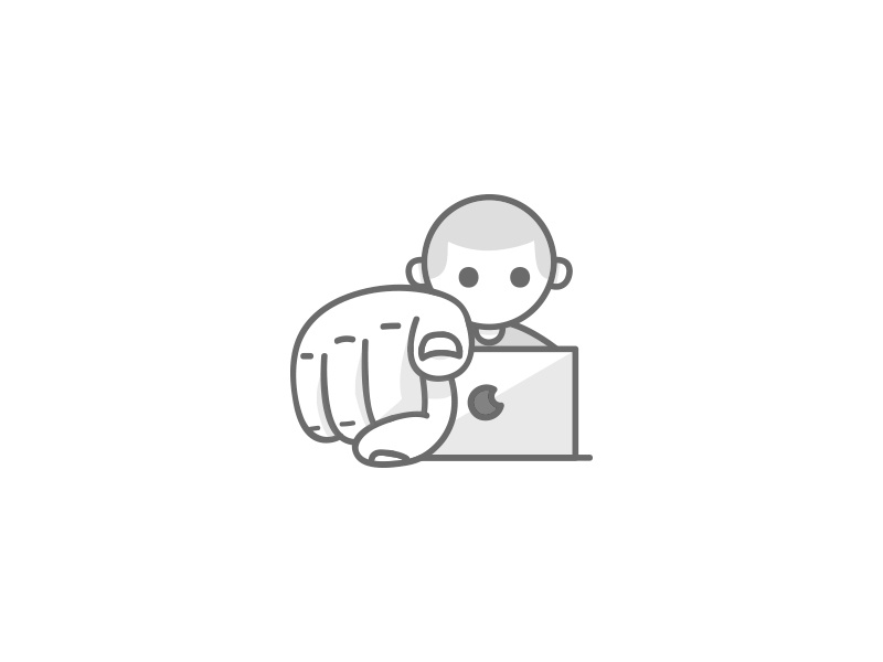 I'm looking at you character illustration